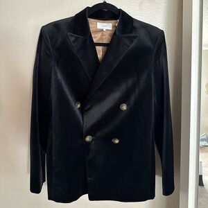 VINCE double-breasted blazer coat